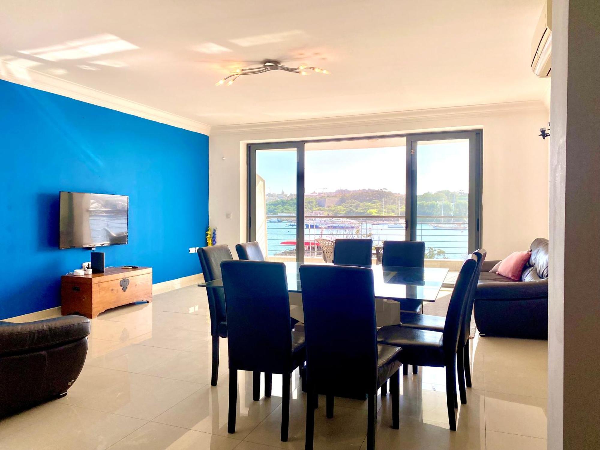 Seafront Harbour Haven - Steps To Ferry, Shops And Beaches Sliema Exteriör bild